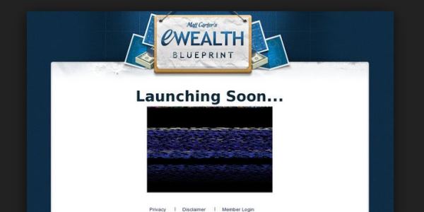 EWealth Blueprint Review - Not Quite What it Makes Out to be